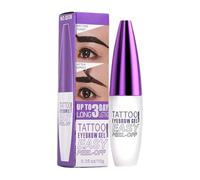 Vernice per sopracciglia Peel Off, impermeabile e resistente alle sbavature, gel per sopracciglia temporanei, per rimuovere il tatuaggio a lunga durata, colore istantaneo per donne