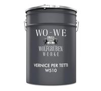 Vernice per Tegole Tetto Esterni Terracotta - 10L | Resistente alle Intemperie e ai Raggi UV, Applicazione a Spruzzo, Pittura per Tegole in Cemento, Calcestruzzo e Ardesia