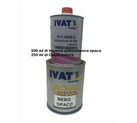 VERNICE POLIURETANICA OPACO 500ml 2K + CATALIZZATORE 250ML TUTTI I COLORI RAL
