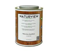 Vernice poliuretanica per legno NATURVIEW BIO per acqua - interni, morbida seta al tatto (Semi-lucido, 2,5L)