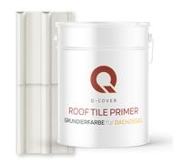 Vernice primer per tegole 5-10 L opaca | Fondo adesivo per esterni | Q-COVER