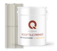 Vernice primer per tegole 5-10 L opaca | Fondo adesivo per esterni | Q-COVER