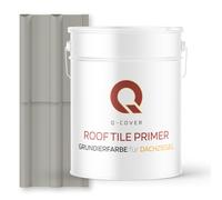 Vernice primer per tegole 5-10 L opaca | Fondo adesivo per esterni | Q-COVER