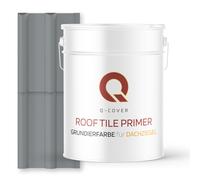Vernice primer per tegole 5-10 L opaca | Fondo adesivo per esterni | Q-COVER