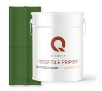 Vernice primer per tegole 5-10 L opaca | Fondo adesivo per esterni | Q-COVER