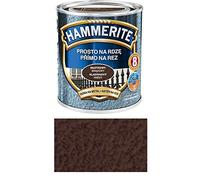 Vernice protettiva per metallo Hammerite, antiruggine, 2,5 l, effetto martellato, Marrone