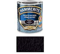 Vernice protettiva per metallo Hammerite, antiruggine, 2,5 l, effetto martellato, Nero