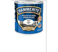 Vernice protettiva per metallo Hammerite, antiruggine, 250 ml, lucida, Bianco