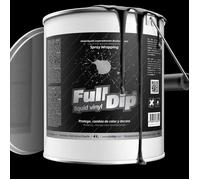 Vernice removibile Full Dip 4L - Trasparente opaco