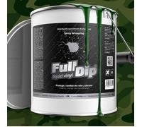 Vernice removibile Full Dip 4L - Verde militare opaco