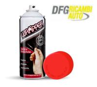 Wrapper bomboletta vernice rimovibile Rosso Fluo ml 400