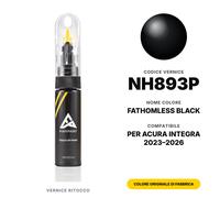 Vernice Ritocco Per Acura Integra NH893P Fathomless Black Kit Graffi Repair Kit