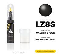 Vernice Ritocco Per Audi A8 LZ8S Madeira Brown Set Colore Auto Originale Kit