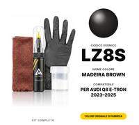 Vernice Ritocco Per Audi Q8 E-Tron LZ8S Madeira Brown Completo Penna Ritocco