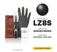 Vernice Ritocco Per Audi S8 LZ8S Madeira Brown Completo Carrozzeria Ritocco Kit