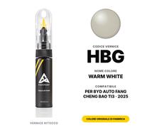 Vernice Ritocco Per BYD Auto Fang Cheng Bao TI3 HBG Warm White Kit Vernice Auto