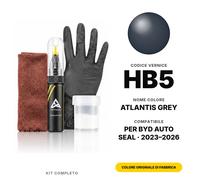 Vernice Ritocco Per BYD Auto Seal HB5 Atlantis Grey Completo Colore Auto