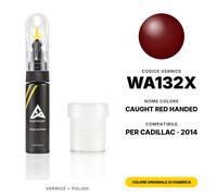 Vernice Ritocco Per Cadillac WA132X Caught Red Handed Set Colore Originale Auto