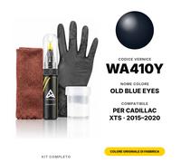 Vernice Ritocco Per Cadillac XTS WA410Y Old Blue Eyes Completo Vernice Kit Auto