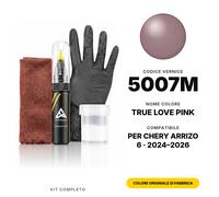Vernice Ritocco Per Chery Arrizo 6 5007M True Love Pink Completo Ritocco Graffi