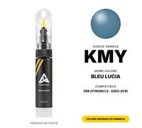 Vernice Ritocco Per Citroen C3 KMY Bleu Lucia Kit Auto Graffi Riparazione Kit