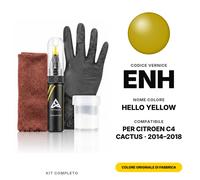 Vernice Ritocco Per Citroen C4 Cactus ENH Hello Yellow Completo Ritocco Vernice