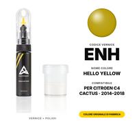 Vernice Ritocco Per Citroen C4 Cactus ENH Hello Yellow Set Ritocco Auto