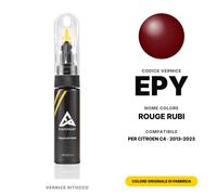 Vernice Ritocco Per Citroen C4 EPY Rouge Rubi Kit Riparazione Auto Vernice