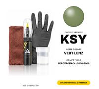 Vernice Ritocco Per Citroen C4 KSY Vert Lenz Completo Carrozzeria Ritocco Kit