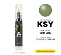 Vernice Ritocco Per Citroen C4 KSY Vert Lenz Kit Riparazione Graffi Auto