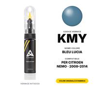 Vernice Ritocco Per Citroen Nemo KMY Bleu Lucia Kit Graffi e Schegge Ritocco