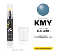 Vernice Ritocco Per Citroen Xsara KMY Bleu Lucia Set Riparazione Graffi Auto