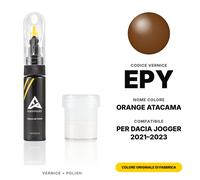 Vernice Ritocco Per Dacia Jogger EPY Orange Atacama Set Colore Originale Auto