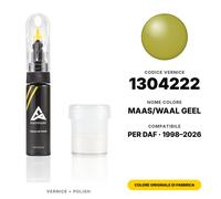 Vernice Ritocco Per Daf 1304222 Maas/Waal Geel Set Graffi e Schegge Ritocco