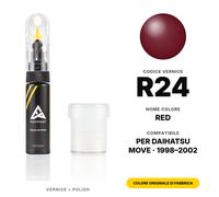 Vernice Ritocco Per Daihatsu Move R24 Red Set Vernice Originale Ritocco
