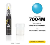 Vernice Ritocco Per Dallara 7004M Turchese le Mans Set Riparazione Graffi Auto
