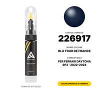 Vernice Ritocco Per Ferrari Daytona SP3 226917 Blu Tour de France Kit Kit Fix