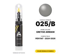 Vernice Ritocco Per Fiat 025/B Greyge Armani Kit Auto Graffi Riparazione Kit