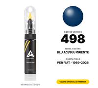 Vernice Ritocco Per Fiat 498 Blu Aci/Blu Oriente Kit Ritocco Colore Originale