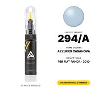Vernice Ritocco Per Fiat Panda 294/A Azzurro Casanova Kit Colore Originale Auto