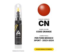 Vernice Ritocco Per Ford Bronco Sport CN Code Orange Kit Kit Riparazione Graffi