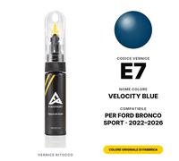Vernice Ritocco Per Ford Bronco Sport E7 Velocity Blue Kit Colore Kit Auto