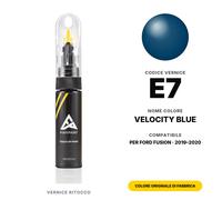 Vernice Ritocco Per Ford Fusion E7 Velocity Blue Kit Ritocco Vernice Auto Kit