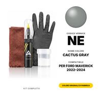 Vernice Ritocco Per Ford Maverick NE Cactus Gray Completo Colore Originale Auto