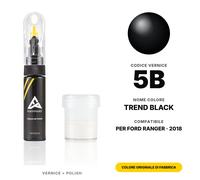 Vernice Ritocco Per Ford Ranger 5B Trend Black Set Kit Riparazione Graffi
