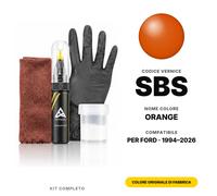 Vernice Ritocco Per Ford SBS Orange Completo Vernice Auto Riparazione