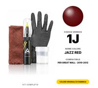 Vernice Ritocco Per Great Wall 1J Jazz Red Completo Ritocco Vernice Auto Kit