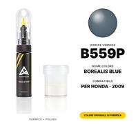 Vernice Ritocco Per Honda B559P Borealis Blue Set Vernice Colore Originale