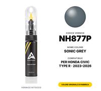 Vernice Ritocco Per Honda CIVIC Type R NH877P Sonic Grey Kit Ritocco Auto