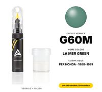 Vernice Ritocco Per Honda G60M La Mer Green Set Vernice Originale Ritocco